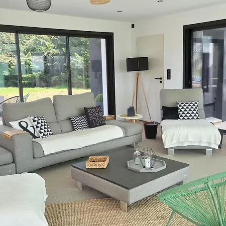 Short Cravate - Maison Contemporaine Proche Rennes - Piscine Interieure 29 Degres Villa *