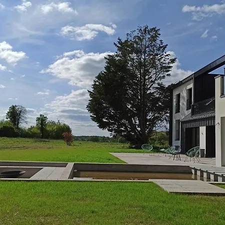 Villa Short Cravate - Maison Contemporaine Proche Rennes - Piscine Interieure 29 Degres Laille