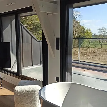 Short Cravate - Maison Contemporaine Proche Rennes - Piscine Interieure 29 Degres Villa Laille