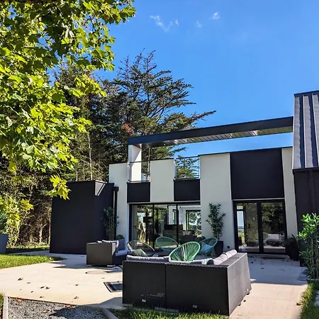 Villa Short Cravate - Maison Contemporaine Proche Rennes - Piscine Interieure 29 Degres